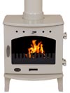 Carron 4.7kW multi-fuel enamel defra stove at Hove Wood Burners