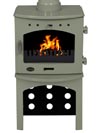 Carron 4.7kW multi-fuel enamel defra stove at Hove Wood Burners