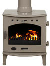 Carron 4.7kW multi-fuel enamel defra stove at Hove Wood Burners