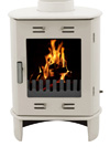 Carron Dante 5kW multi-fuel enamel stove at Hove Wood Burners