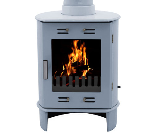 Carron Dante multi-fuel enamel defra stove at Hove Wood Burners