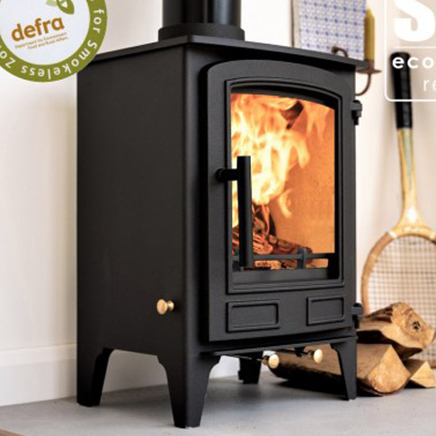 Ecosy+ Newburn ecodesign defra stove at Hove Wood Burners