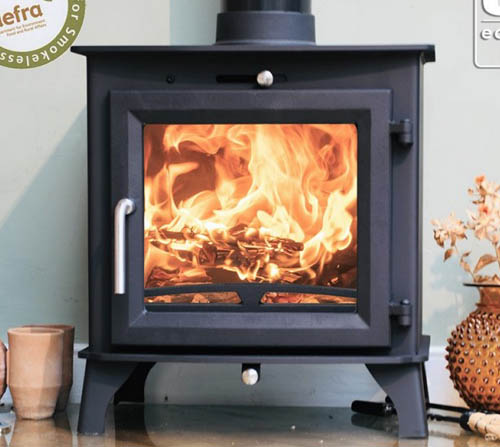 Ecosy+ Ottawa 5 Eco Wide ecodesign defra stove at Hove Wood Burners