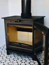 Ecosy Ottawa Deluxe Ecodesign wood stove in Brighton