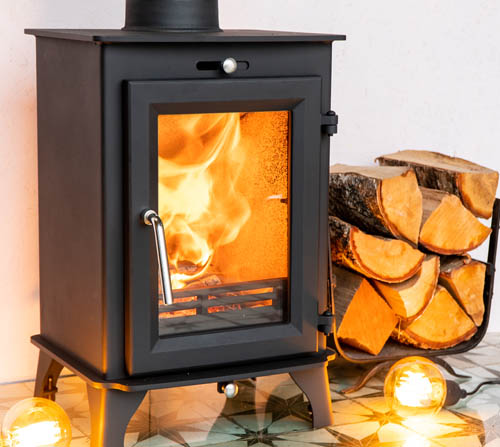 Ecosy+ Ottawa ECO ecodesign defra stove at Hove Wood Burners