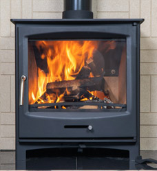 ecosy+ panoramic multi-fuel ecodesign stove at hove wood burners brighton
