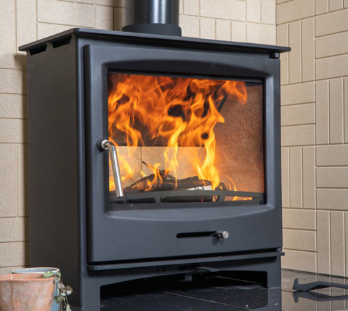 Ecosy+ Panoramic MULTI-FUEL ecodesign defra stove at Hove Wood Burners