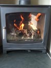 Panoramic log stove in Hove Brighton and Lewes