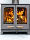 Ecosy Panoramic Twin Door Ecodesign stove