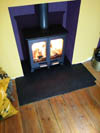 Ecosy Panoramic Double Door Ecodesign stove
