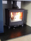 Ecosy+ PanoramicTraditional Ecodesign wood burner