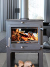 ekol clarity double sided multi-fuel stove in Hove