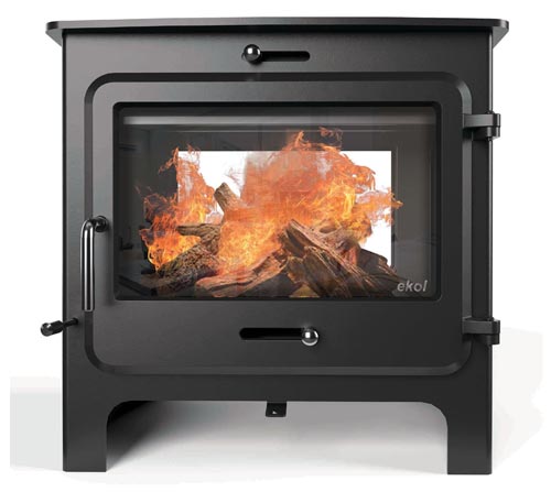 ekol clarity double sided 14kW Hove Wood Burners