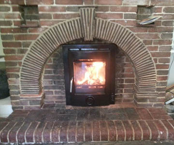 hove wood burners | ekol inset 5 stove