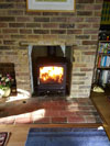 Henley Sherwood 12kW ecodesign stove at HOVE WOOD BURNERS