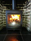 Medium Tinderbox wood burner in Poets Corner Hove