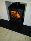 MI Flues Skiddaw ecodesign wood burner fitted in East Sussex