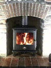 OER Ash multi-fuel stove fitted in Brighton by Hove Wood Burners