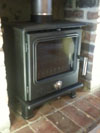 OER Ash 5kW log burner fitted in Hanover Brighton
