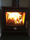 OER Ash 5kW cast iron stove fitted in Hove Hove Wood Burners