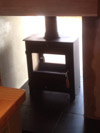 OER double sided ecodesign enamel doored multi-fuel defra stove fitted in Portslade East Sussex