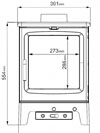 Saltfire Peanut stove 5kW in Hove specifications