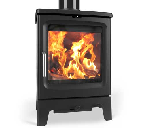 Saltfire Peanut 5kW ecodesign defra stove at Hove Wood Burners