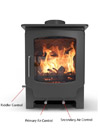 Saltfire Scout multi-fuel defra ecodesign stove