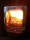 Saltfire ST-X5 ecodesign stove fitted at Poets corner Hove East Sussex
