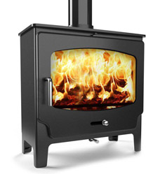 saltfire ST-X Wide ecodesign stove at hove wood burners brighton