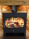 Saltfire ST-X Wide multi-fuel defra ecodesign stove