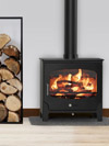 Saltfire ST-X Wide multi-fuel defra ecodesign stove