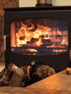 Saltfire ST-X Wide multi-fuel defra ecodesign stove