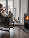 Saltfire ST-X Wide multi-fuel defra ecodesign stove