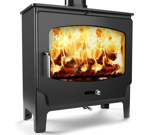 Saltfire ST-X WIDE multi-fuel defra ecodesign best selling stove at Hove Wood Burners