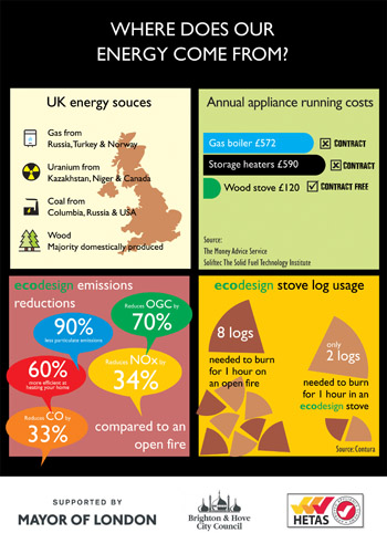 Ecodesign stove infographic Hove Wood Burners Brighton