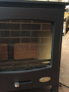 Woolly Mammoth 5kW Wide Screen stove at Hove Wood Burners