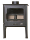 Woolly Mammoth 5kW Wide Screen stove at Hove Wood Burners